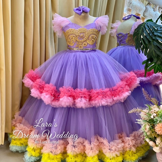 7th BIRTHDAY GOWN FAIRY PRINCESS GOWN Shopee Philippines