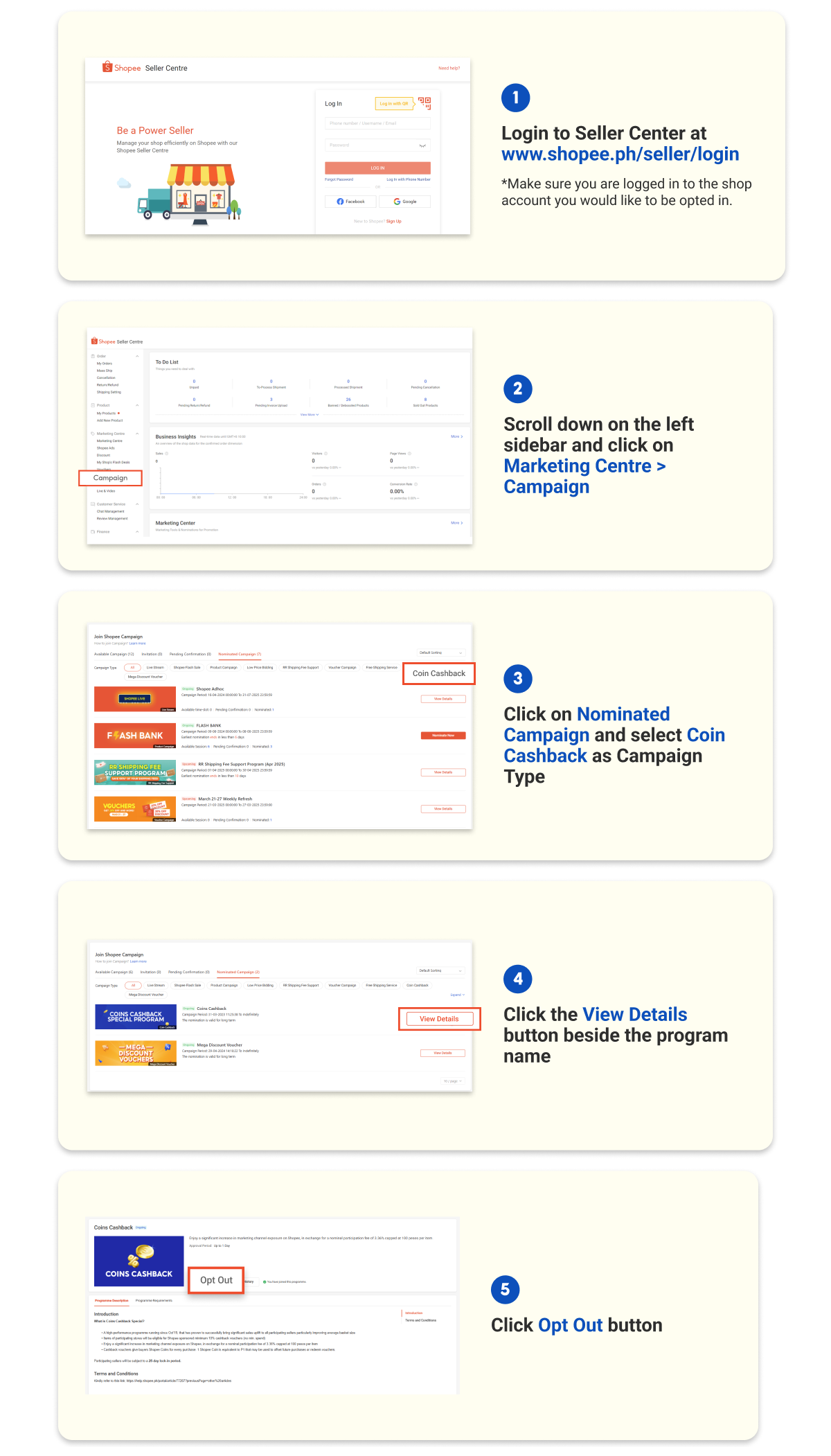 Coin Cashback Special Program March 2026 | Shopee PH