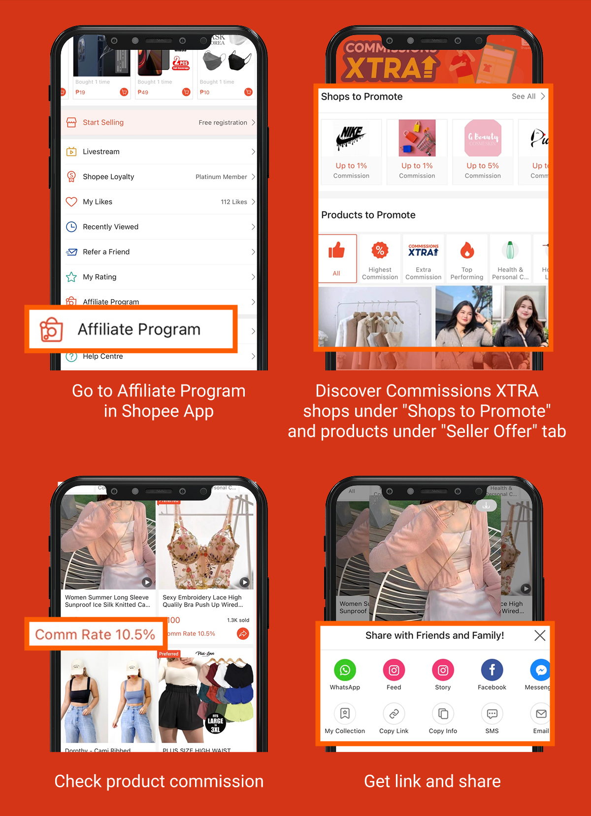 Commissions XTRA August 2026 | Shopee PH
