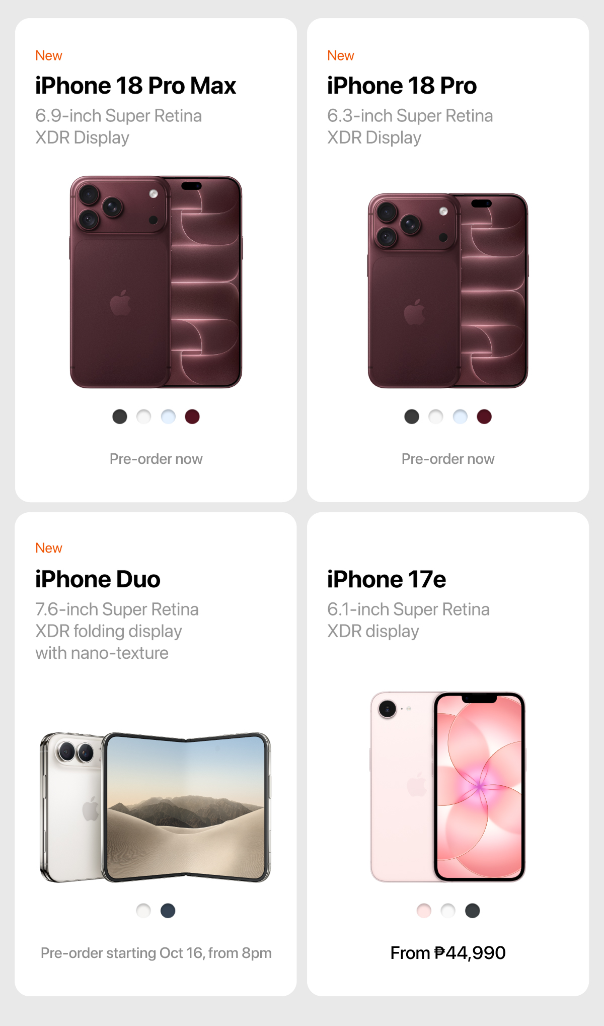 10.2 - 3 Apple SBD (Pre-order) October 2026 | Shopee PH