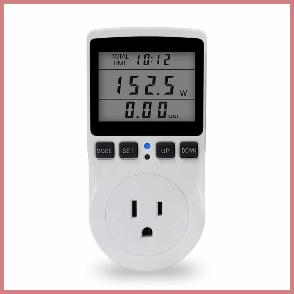 Digital[zV]WattaG%Power*d~Meter?H~Electric@O@q@T@e Monitor US Plug ...