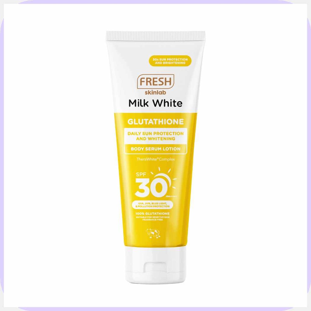 FRESH%Tp*Milk|R&White@B+Glutathione!N,E,Daily!N,Protection!T,Body!a ...