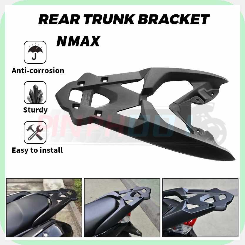 Motorcycle*S=NMAX&E,V1!w-Rearq-BracketE-4-Holey-Carriere-TailJ-Rack ...