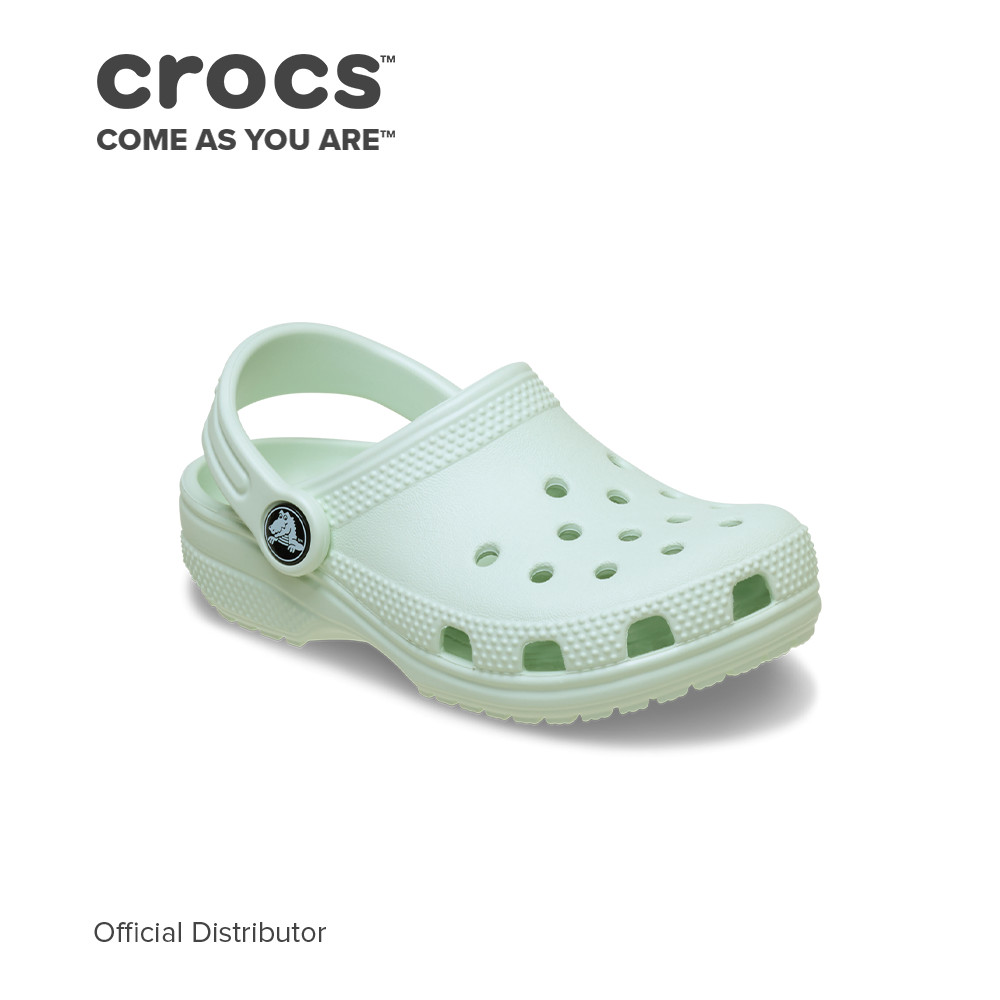 Crocs Toddler Classic Clog in Mint Tint | Shopee Philippines