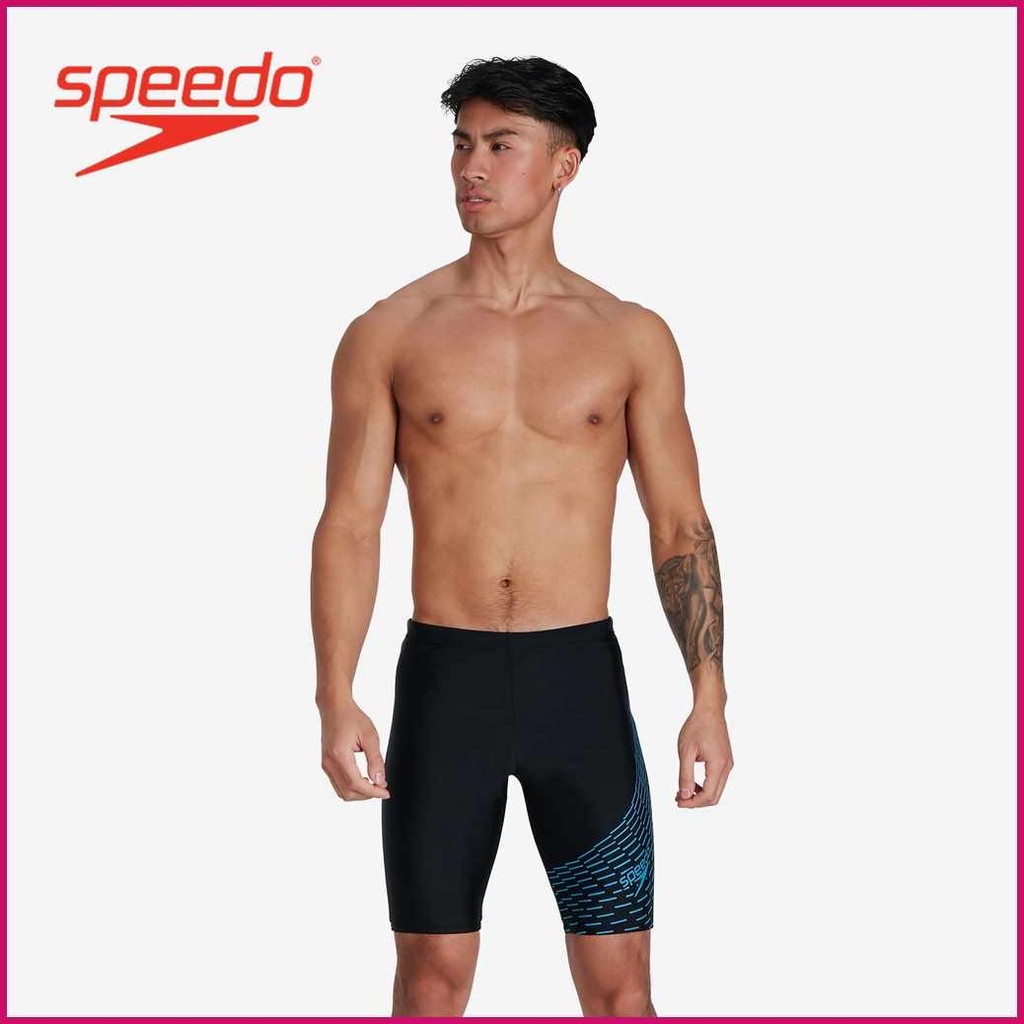 Speedo@I[Men's'NH%Swimwear*af~-?Hg~Medley?GF~Logo?rp@RF@Kq Jammer ...