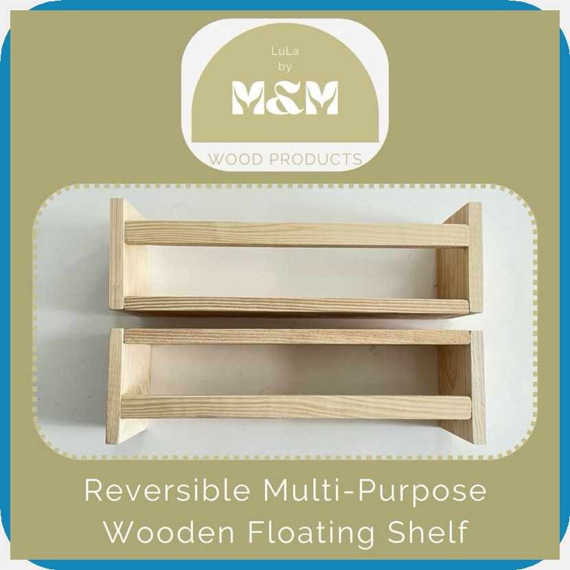 15”`Ne#Reversible@ZMulti=v(Purpose|e(Wooden|Mw(Floating|EK(Shelf ...