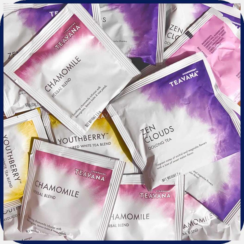 Starbucks*J%X_Fj%Teavana_QR%Tea_tI%Bag | Shopee Philippines