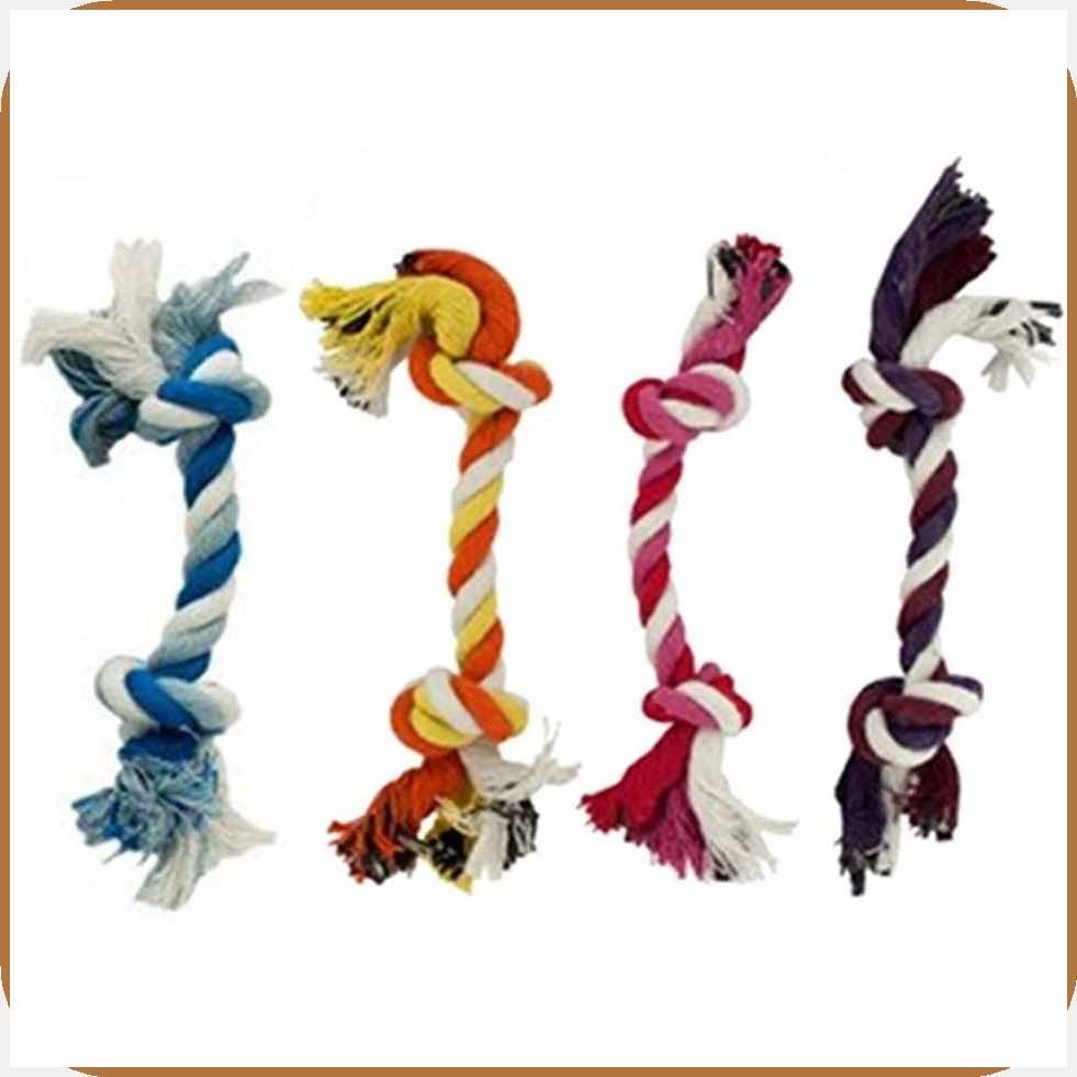 Durable'RH)Pet=nI@Dog`iF;Bite&Cotton&Knotted&Rope'Aa