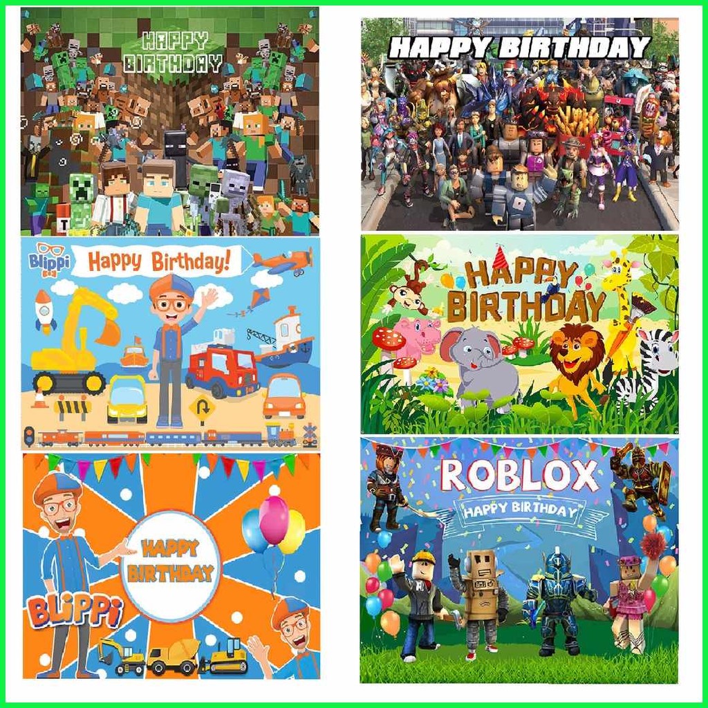 Backdrop{rc+Animals!cA)Minecraft.g#Blippi]M#Roblox]m#Construction]F# ...