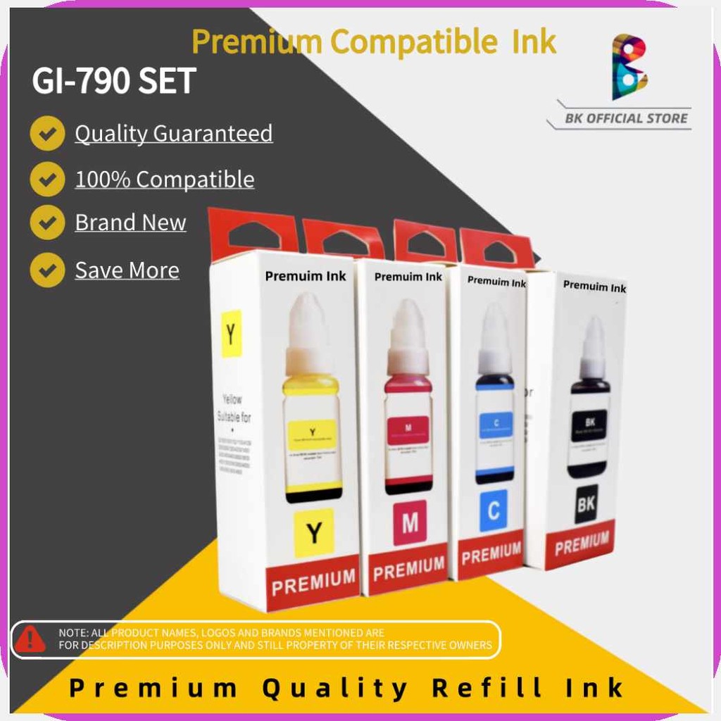 Canon)i[ink@uZ_set:D_GI-790:Gk_Refill:Sm_Ink;WV`Compatible;kc`For;wE ...