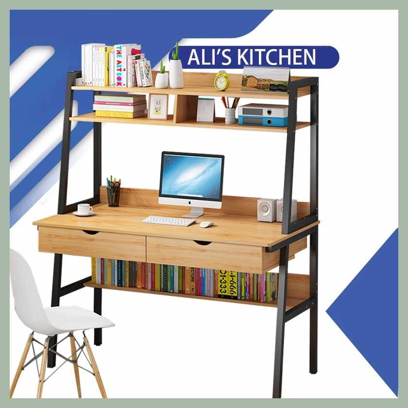 Computer,y>V`desk-nWithK2xdrawersjOfficeBtableistudent writing desk ...