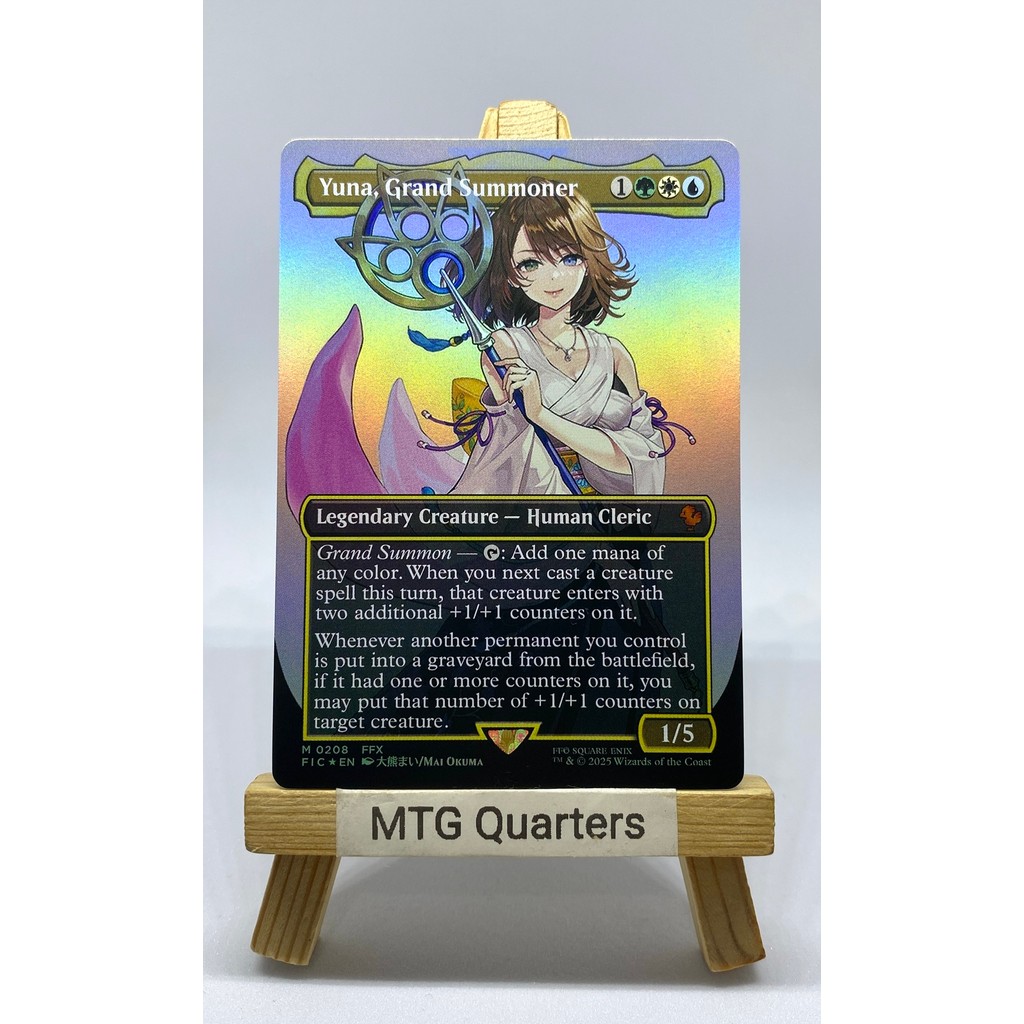 box lunch one piece card game Yuna, Grand Summoner [8] [FINAL FANTASY: Commander] [Foil] – Face to Face  Games