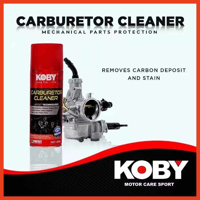 KOBYa%CARBURETOR!oT$~CU?CLEANER*Ad?(450ML) | Shopee Philippines