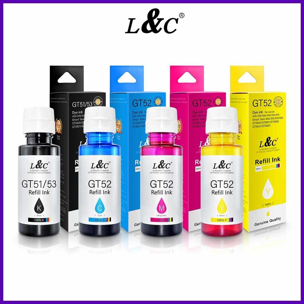 L&C$h#1PC=zq+:u%GT51_T%GT52_J%70ml_l%Black_h%Ink_g%Dye Ink Compatible ...