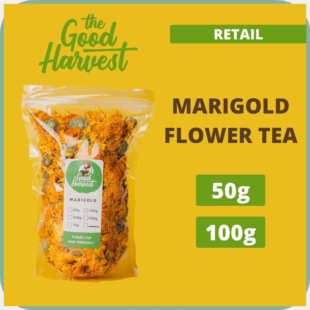 Marigold(kCalendula+r=Flower#mB]Tea.WH]Tisane.SR]-.F].T]RETAIL | Shopee ...