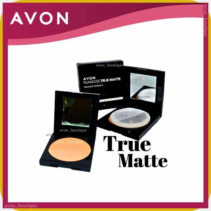 AVON.pC|FlawlesshR/True?v*Matte~W*Pressed~z*Powder | Shopee Philippines