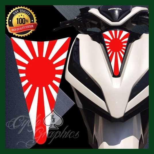 HONDA}jR~CLICK!eh.FRONT)fm}COVER>jn}STICKER>a}JDM>d}FLAG>A}ej>M}cycle ...
