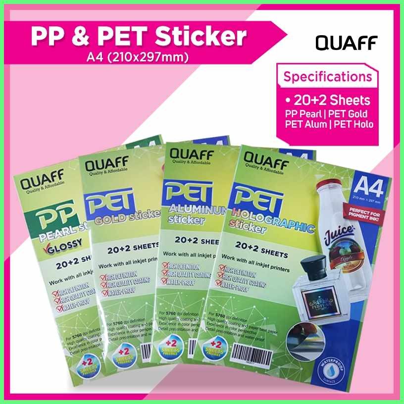 Waterproof_cV!PET[O]Sticker}I>A4)Cz>size*gT?(Aluminum*zw?and*wc?Pearl ...