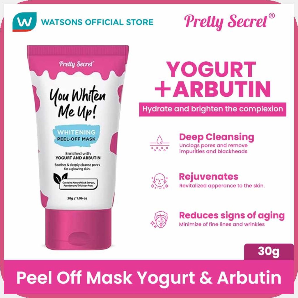 Pretty]U_SecretymWhiteningXoPeelmkOffzAMask]tq#30g | Shopee Philippines