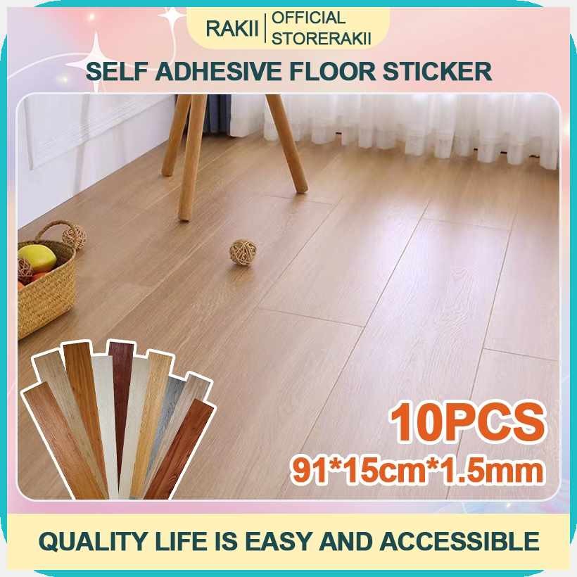 10pcs+y>91×15cm%W(pvctvinyl-ntile-R]floor.Ro]vinyl.VG]sticker.Zg]self ...