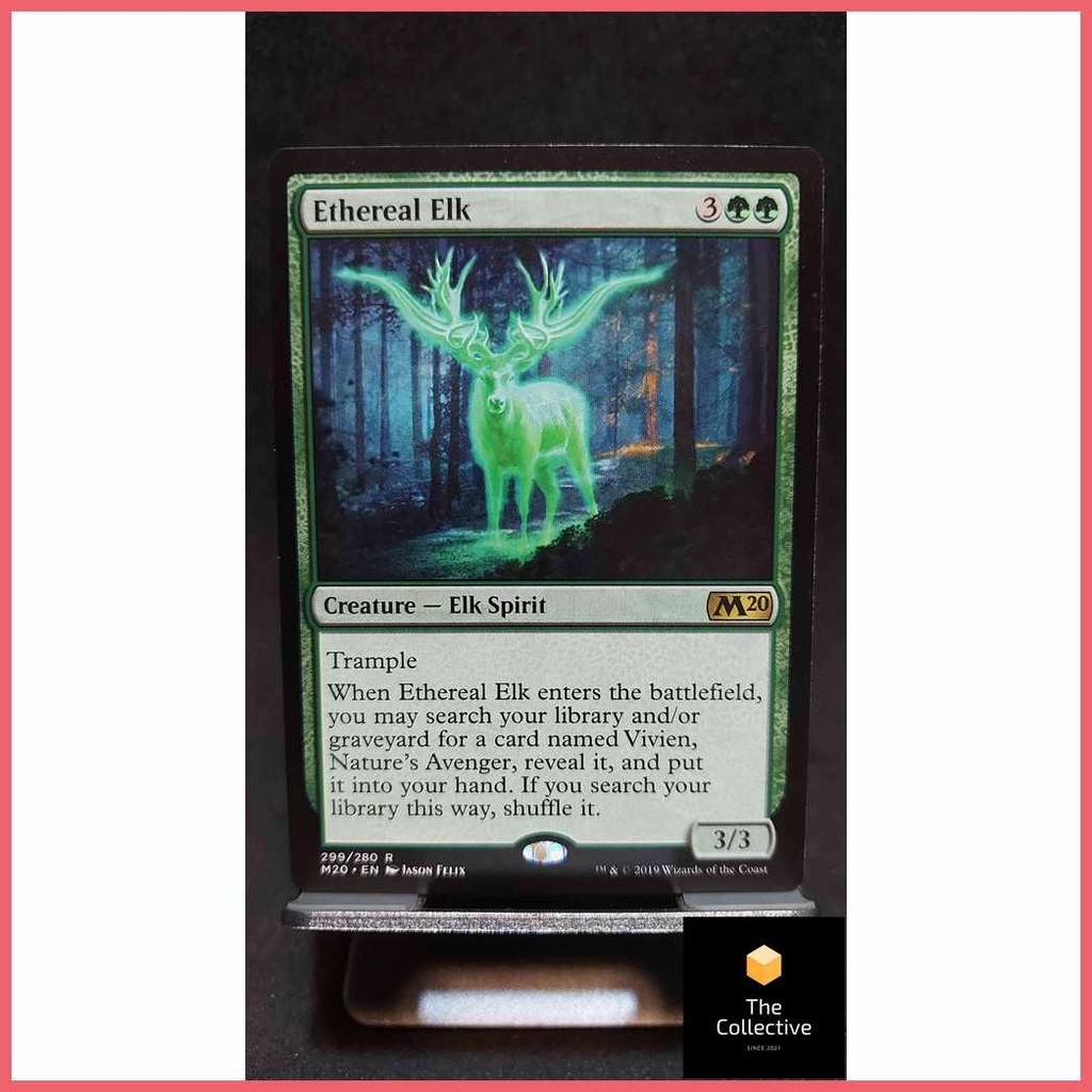 Magic)vL#the~ph_Gathering%k:-%m:MTG%K:Card%Fl:Game$BE/-$YS/Ethereal Elk ...