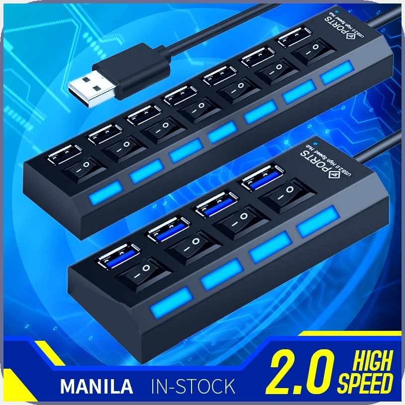 4|H,Port&Cu}HUBs#CT]High.Qo]Speed.S]USB.R]2.0.w]Multi.p]HUB Splitter ...