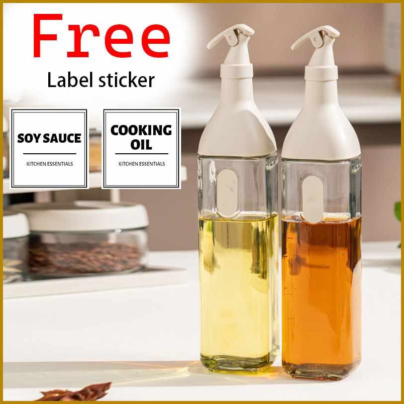 1pc,Hh;Seasoning=e`j;Oil&Bottle&500ml&Leak-Proof%jC:and%Qf:Minimalist ...