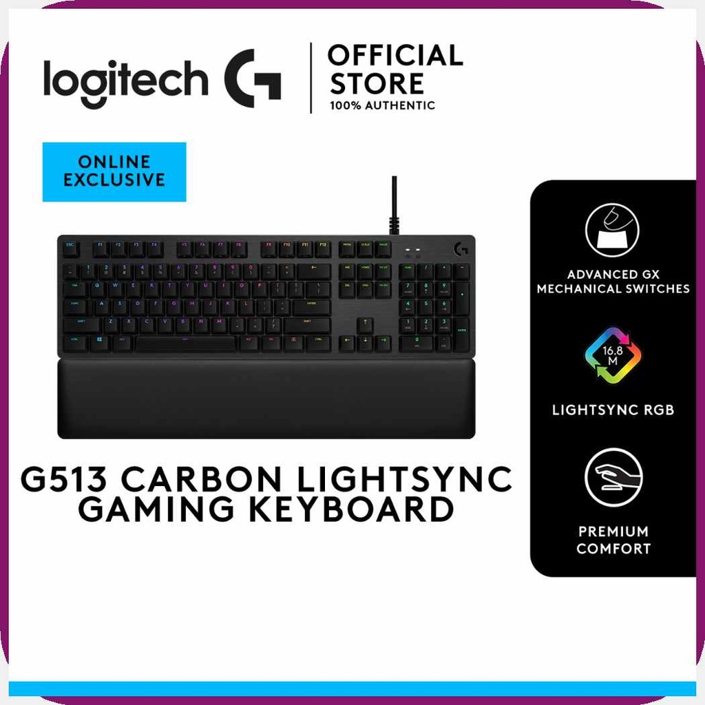 Logitech-w!Gaming;AS)Keyboard.W#G513]l#CARBON]b#LIGHTSYNC^E$RGB^y$^M ...