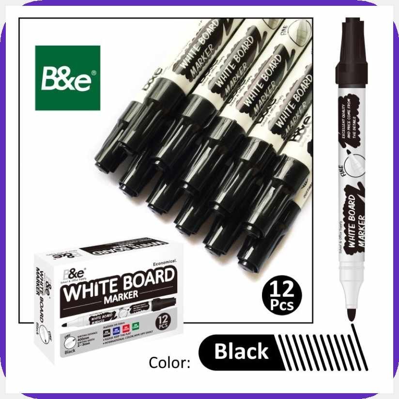 per|A,box&Q}White#ki]Board.Ba]Marker.fi]B&E,1box.EU]12pcs/Bw^,black/Bm ...