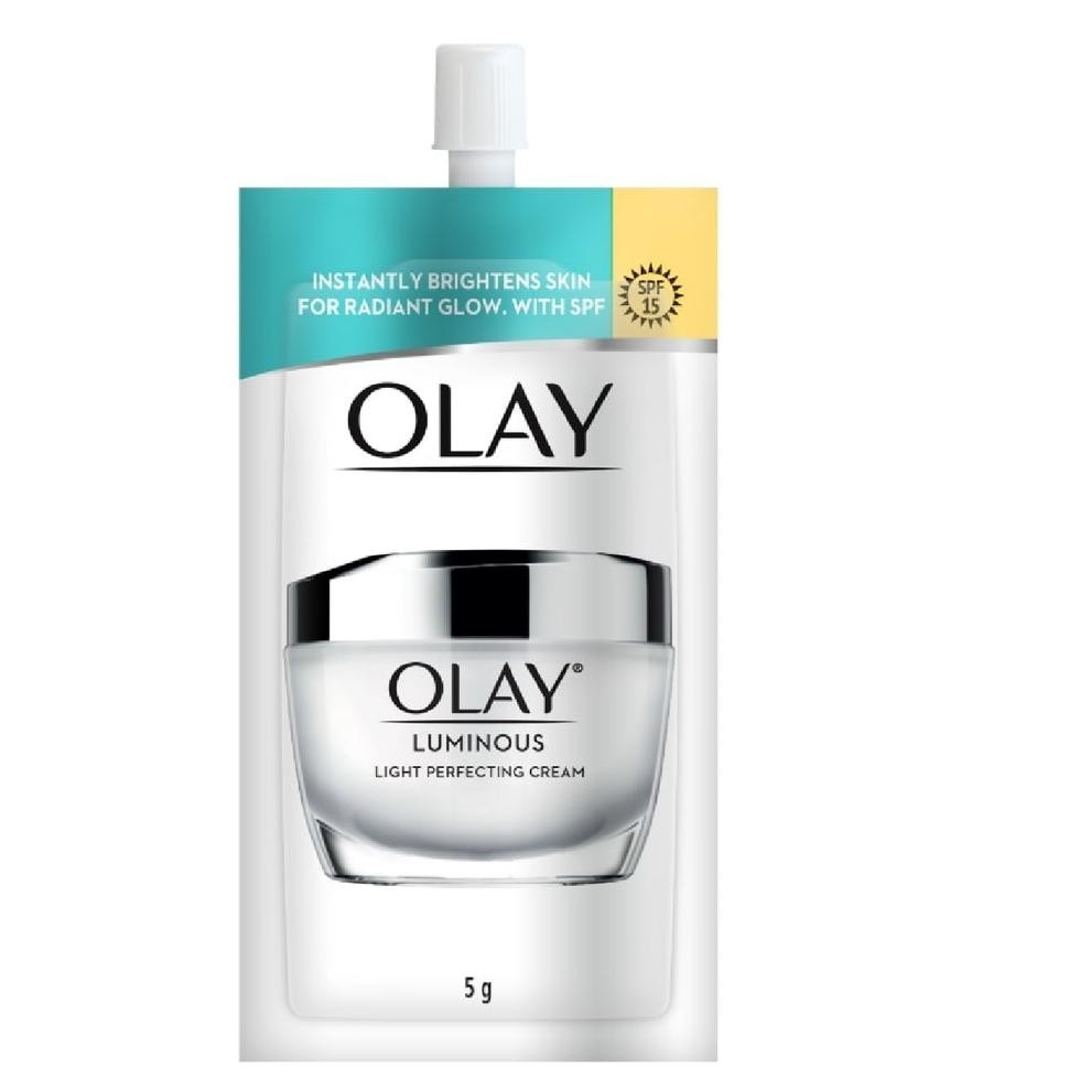 Olay Luminous Light Perfecting Day Cream Spf15 5G - Face Care | Shopee ...