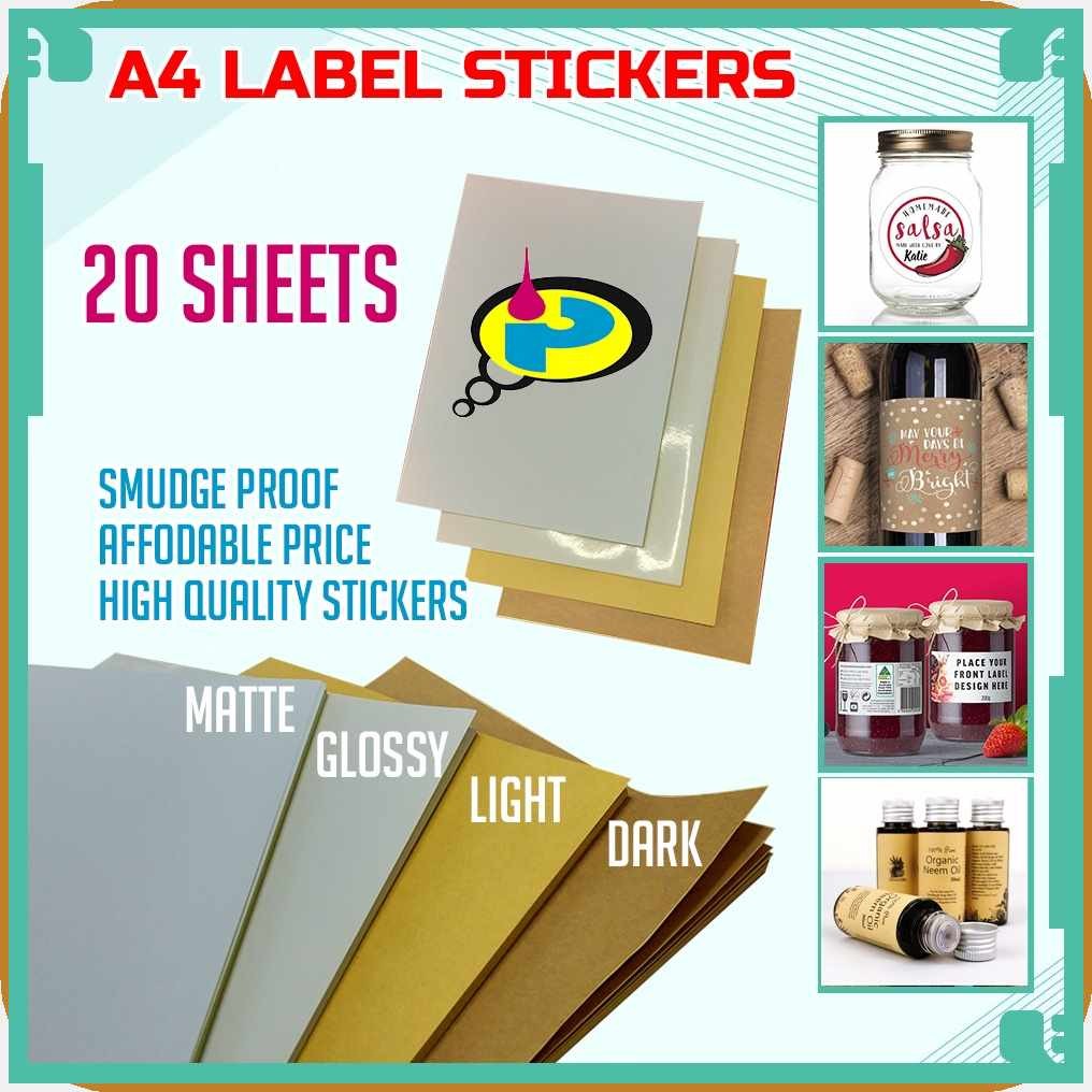 A4-Tlabel+Y=sticker#d^paper/r^20sheet/Q^for/t^inkjet/J^printer/U^laser ...