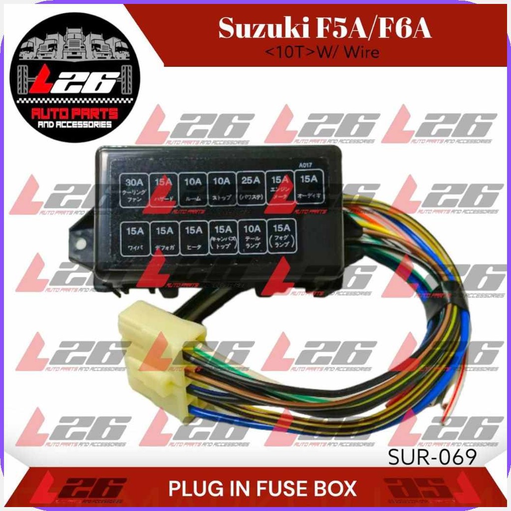 FuseW[Box`oS>Assembly]X.for#P.Suzuki#u.Multicab#o.F5A/F6A$q/Fuse$c/Box ...
