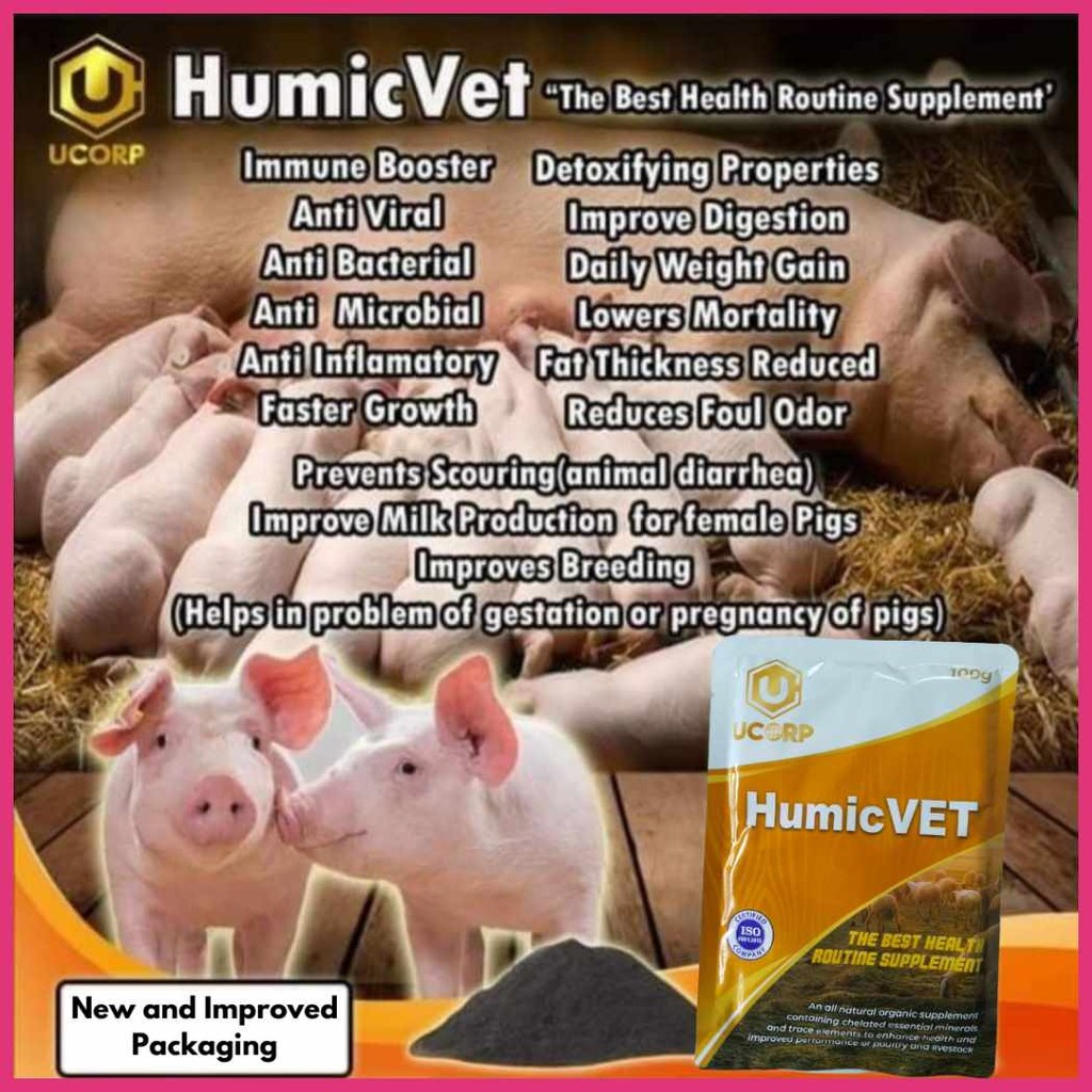 Humicvet'Ud=for`dh`Piggery`ga&Farm/_T%NEW_h%PACKAGING(100_z%grams ...