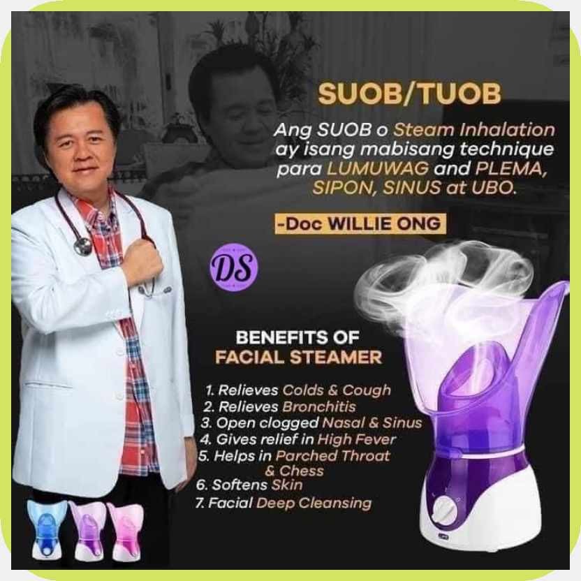 Suob)kc}Steam os}Facial>h}Steamer | Shopee Philippines