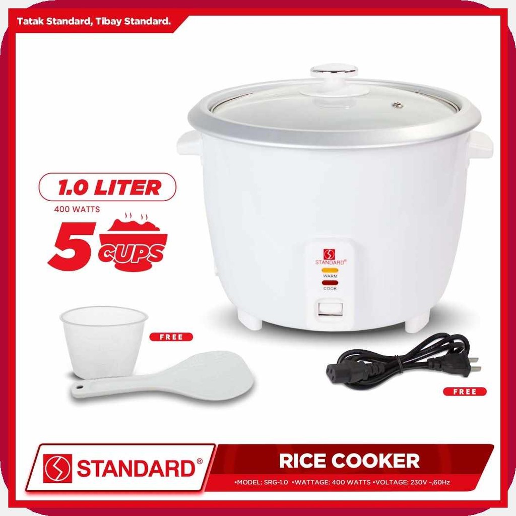 Standard.N~Rice{D{Cooker{O'1{d'Liter{o(5|H(Cups|r(Rice|c(with Measuring ...