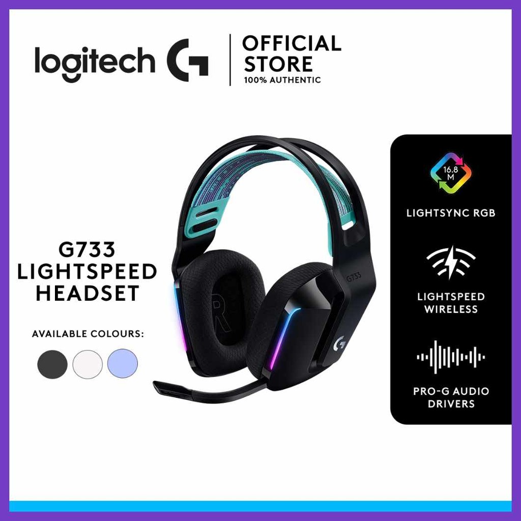 Logitech:X[Gaming,RV.Headset>k)G733}M)RGB}P)Lightspeed}a)Lightsync}R ...