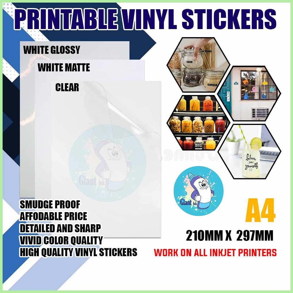 Printable%bN+Clear-k_Sticker@A+A4~Vs*He+Size~Oq*-~Mq*Inkjet~sy*Label ...