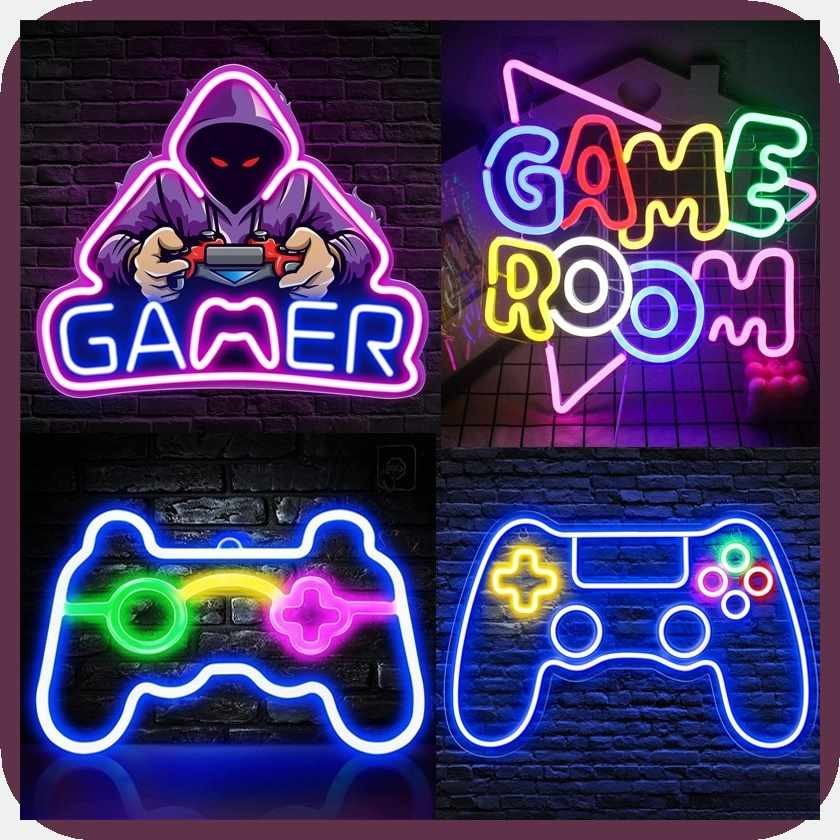 Gamer:c&Neon(NL@Sign:y%for_B%Gamer_h%Room_Z%Decor,_C%Dimmable_g%Gamer ...