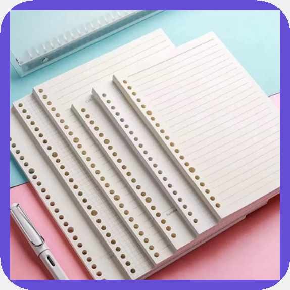 0umi.k A5/B5/A4)OV>Binder)C>Notebook*R?Refillable*E?Refill*T?Papers 20 ...