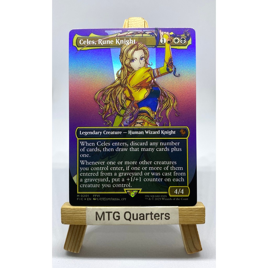 Pr0xy Card - Celes, Rune Knight #201 (Borderless Foil) | Final Fantasy  Commander (FIC) | Shopee Philippines