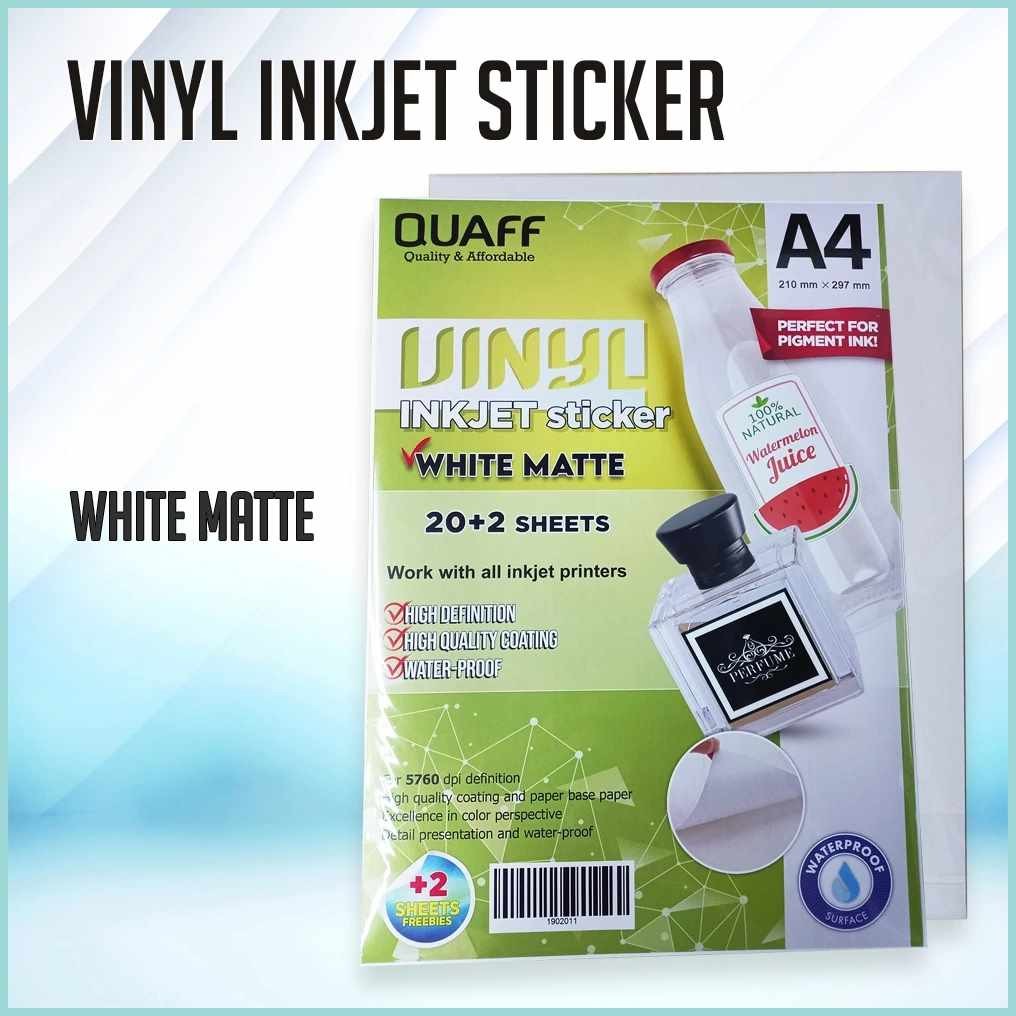 Waterproof|w%Vinyl|h:Matte,Kc[fr@Sticker,vZ[Paper,M[A4,k[Inkjet,J[Label ...