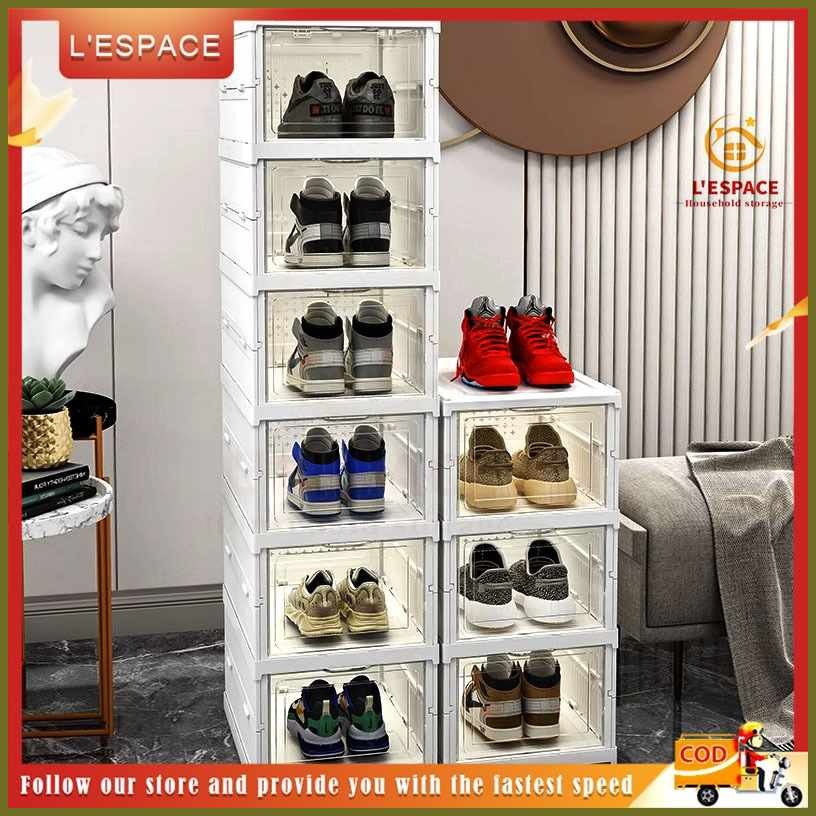 L'ESPACE.Z{Transparents'w/Acrylic@jQ+Shoe U+o+s+TR+NE+Box Foldable Shoe ...