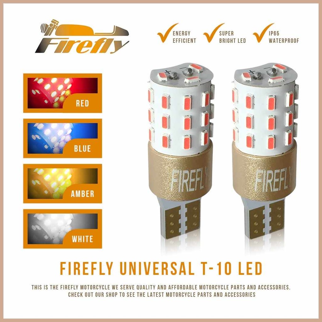 Firefly|Du%Motorcycle-o;T10+sW@jb@mI@bz@CK@nI LED Park Light Singel ...