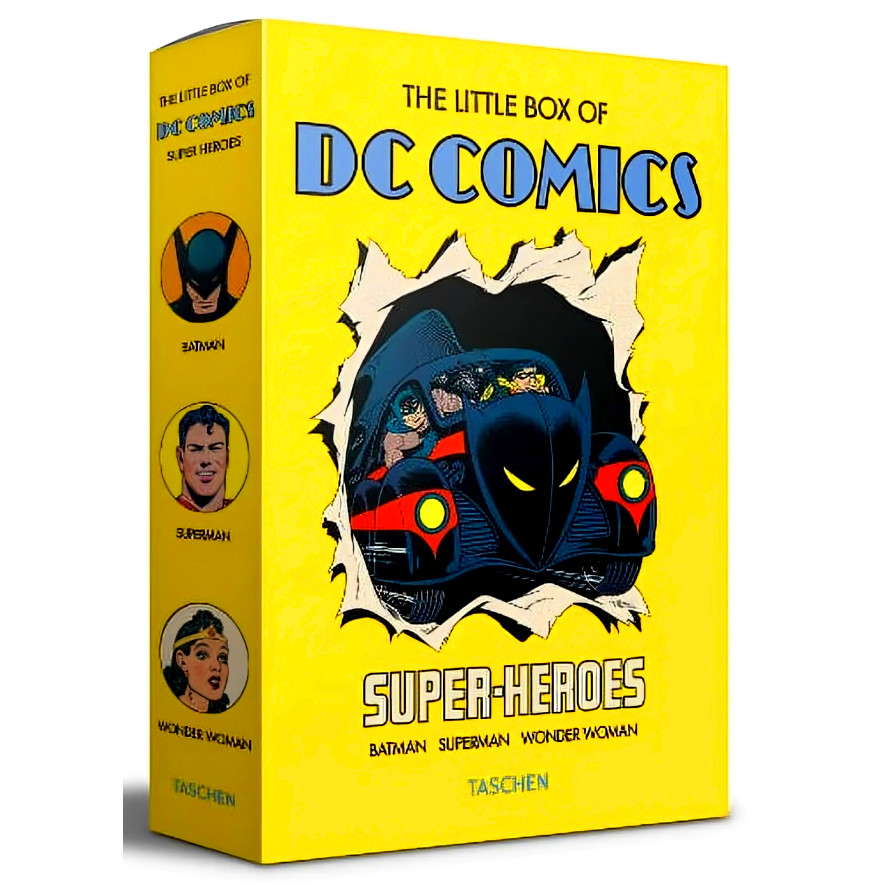 (BBW) THE LITTLE BOX OF DC COMICS: SUPER HEROES (BATMAN/SUPERMAN/WONDER ...