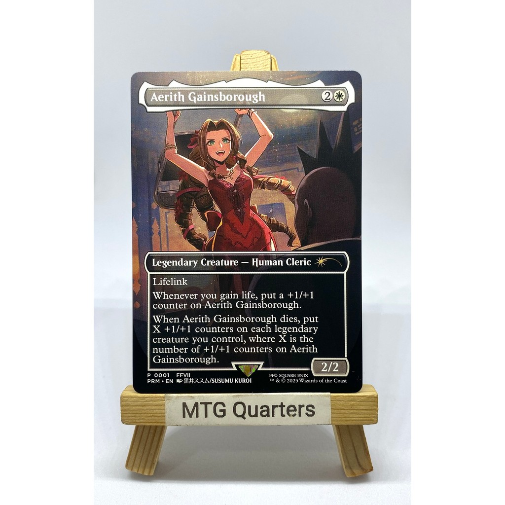 Pr0xy Card - Aerith Gainsborough (Borderless) | Pro Tour Promos (PPRO) |  Shopee Philippines