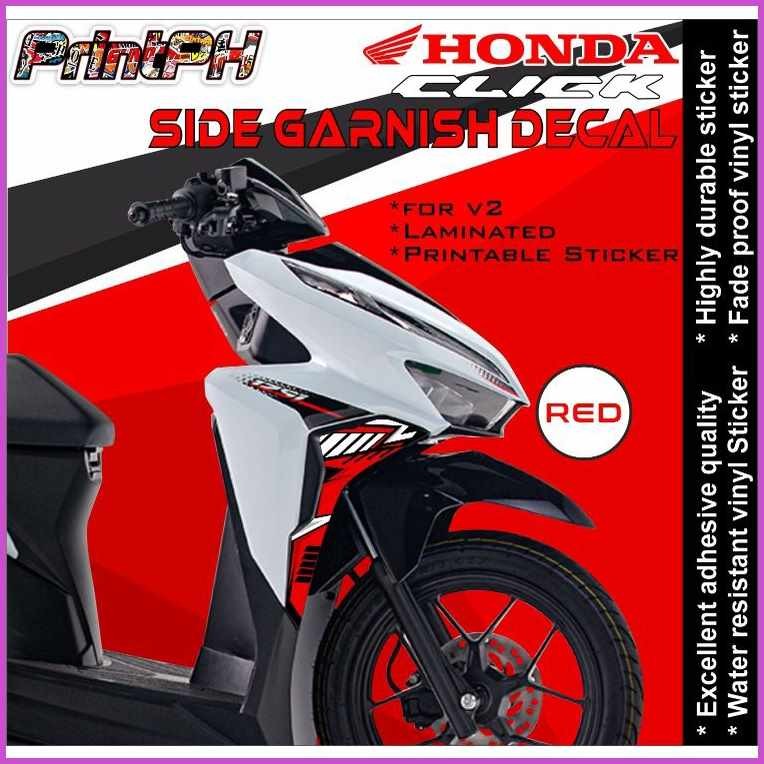 Side%yo{Garnish^VL^Decals^UH$Sticker^z$for^k$Honda^V$Click^P$V2^G ...