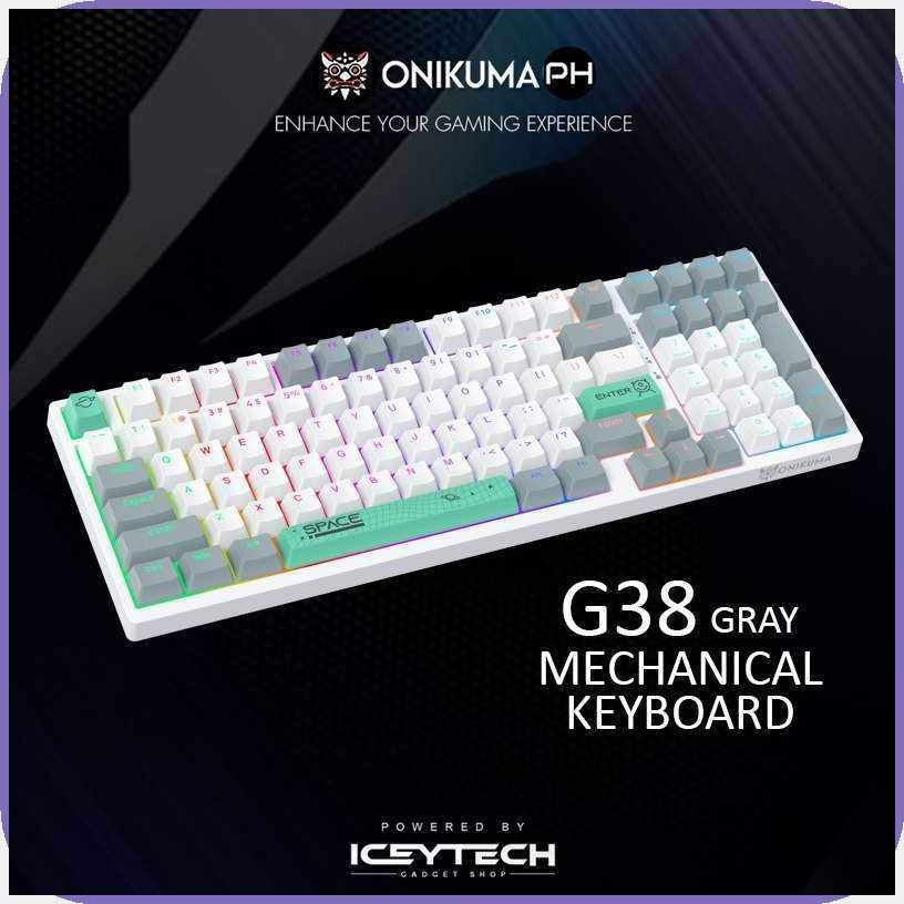 ONIKUMA`QL,G38'Jz%Mechanical*qD~Gaming?XP~KeyBoard?nu~Skyblue?xe~Space ...
