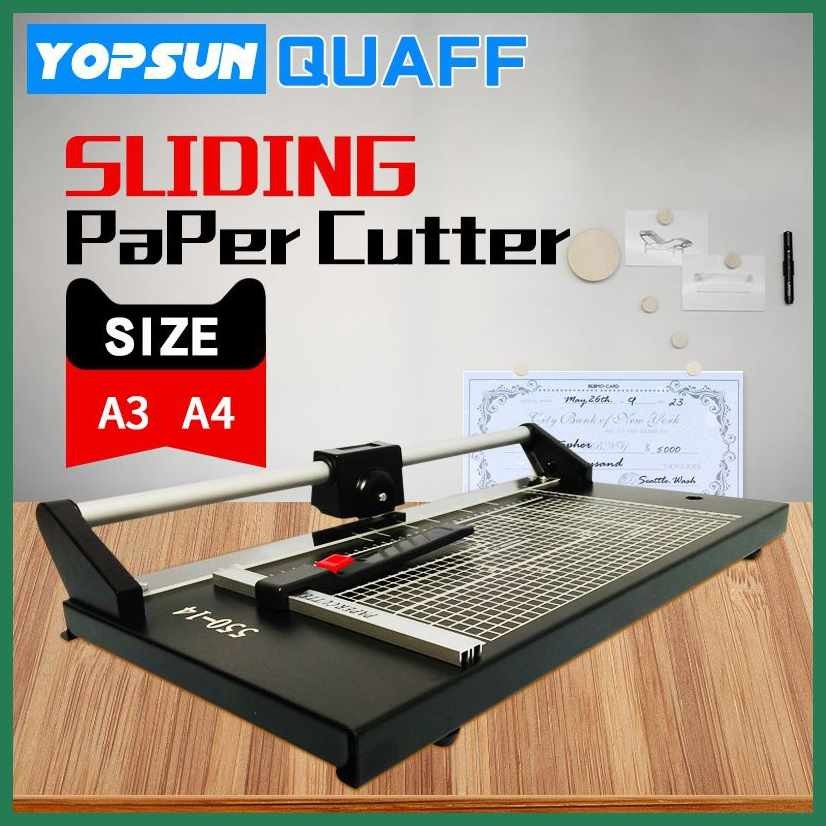 QUAFF'K#Sliding!H,j,W+f+Q!Z,Cutter!C,Heavy Duty A4 & A3 | Shopee ...