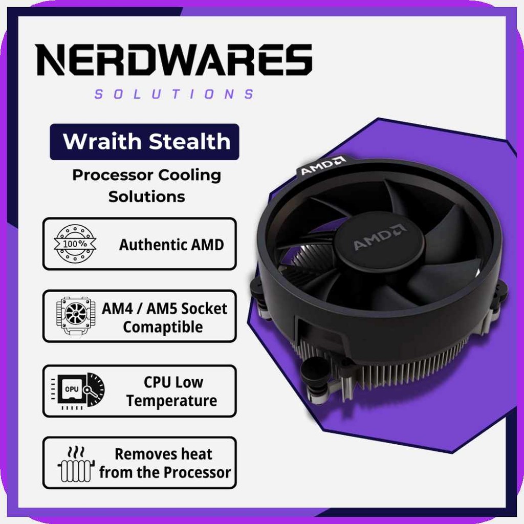 AMD[wo,Wraith#X;Stealth+SS@jT@oI@AX@kh@J Cooler AM4 Socket CPU Heatsink ...