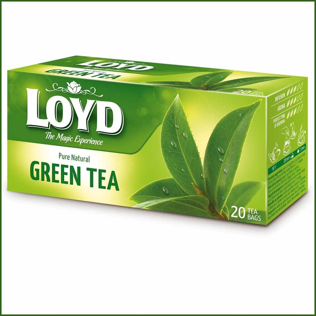 LOYD'UR:GREEN?m-TEA=DR(20|Kk(TEABAGS | Shopee Philippines